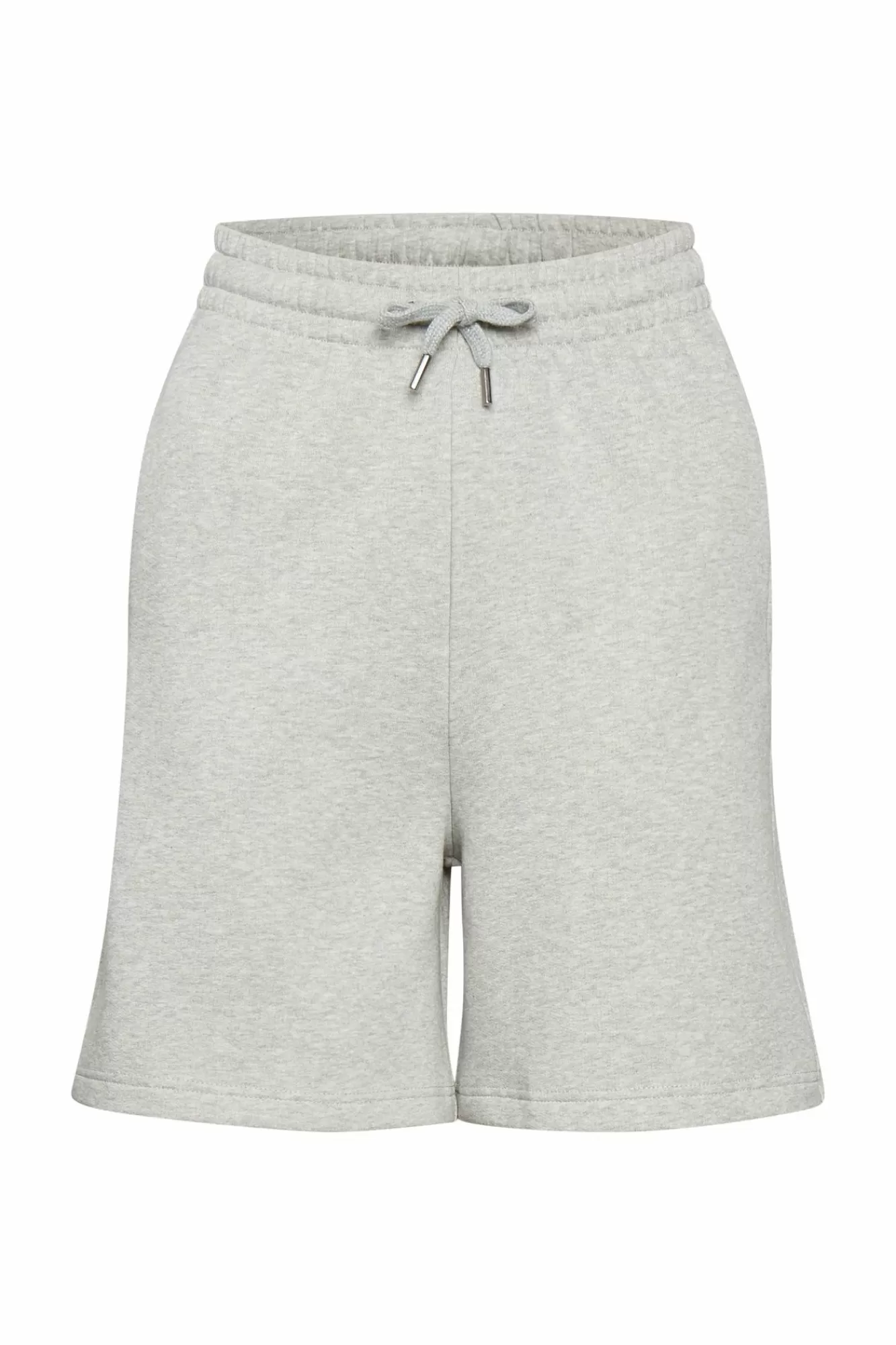 Gestuz Shorts>Nankitagz Hw Shorts Light Grey Melange